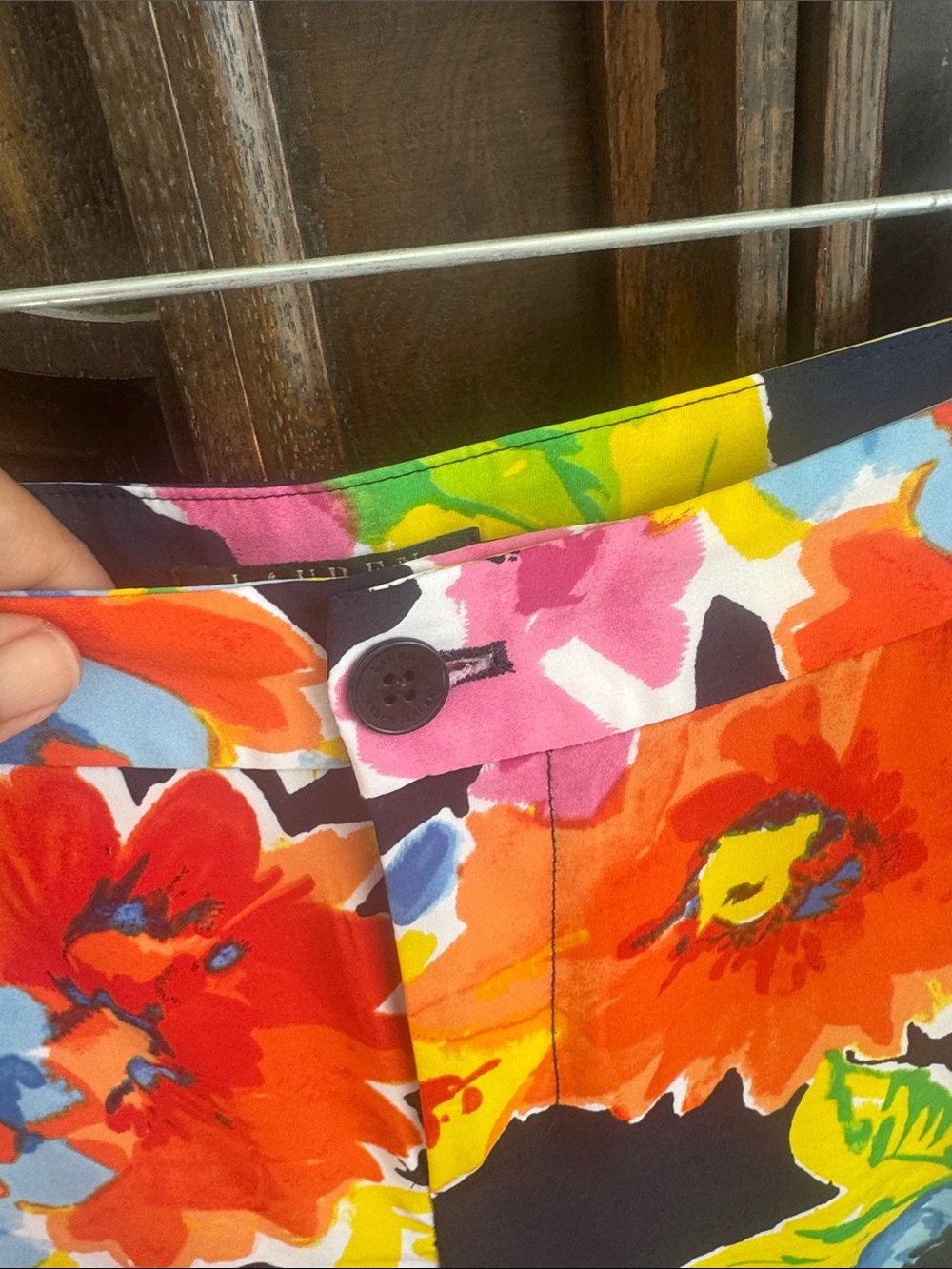 Women’s Wide-Leg Floral Print Pants - Multicolor size 12 mint condition